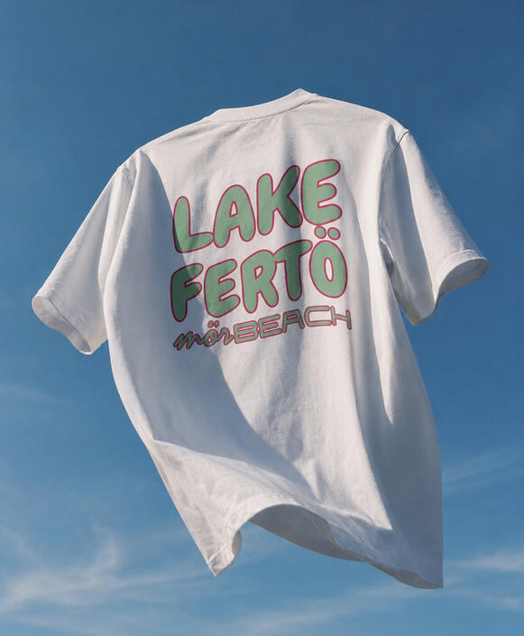 mörBEACH t-shirt mörbeach lake fertö